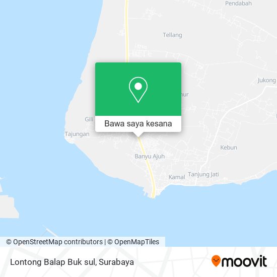 Peta Lontong Balap Buk sul