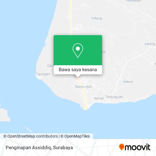 Peta Penginapan Assiddiq