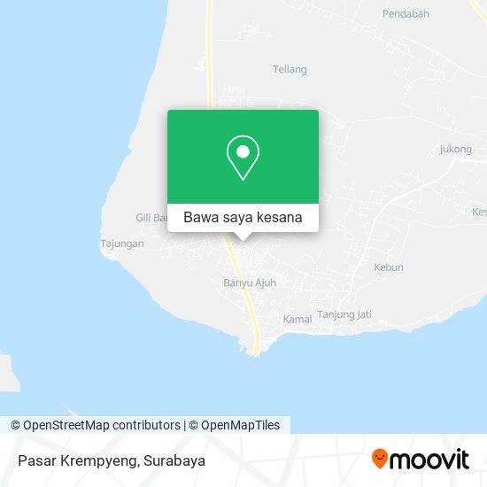 Peta Pasar Krempyeng