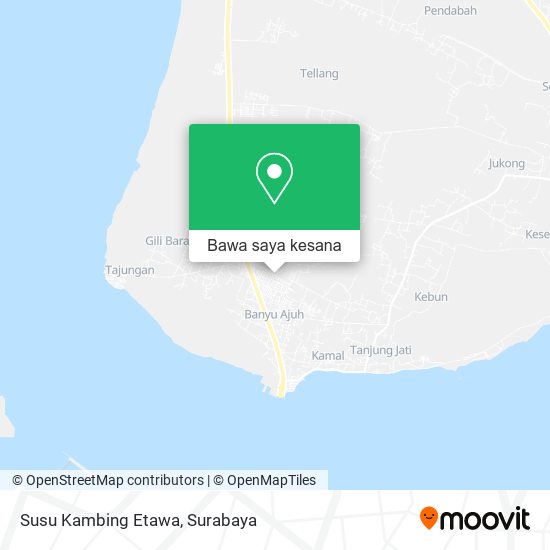 Peta Susu Kambing Etawa