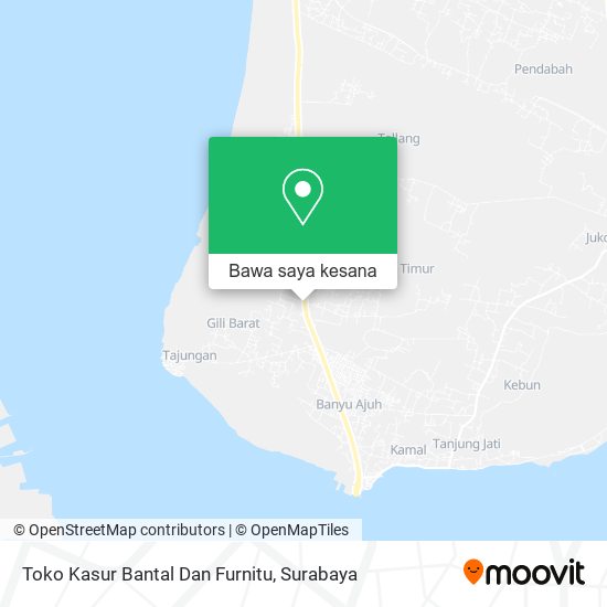 Peta Toko Kasur Bantal Dan Furnitu