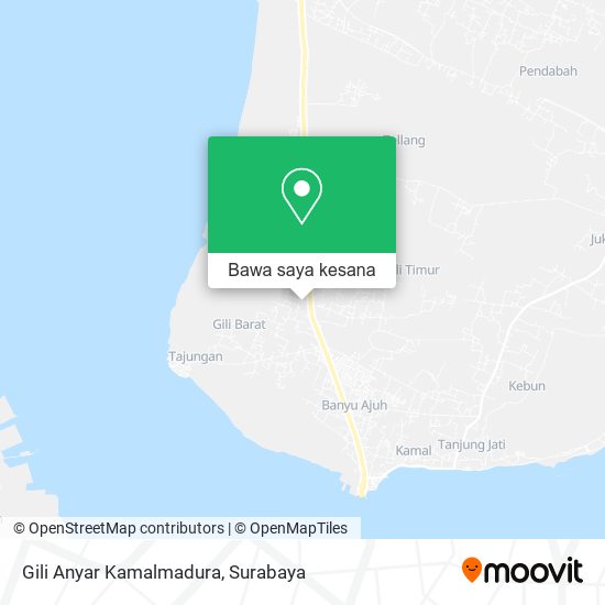 Peta Gili Anyar Kamalmadura