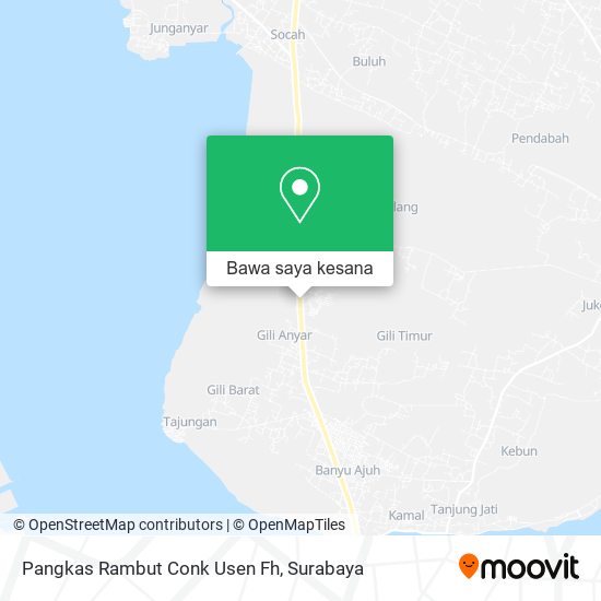 Peta Pangkas Rambut Conk Usen Fh