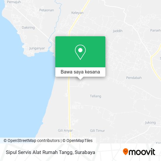 Peta Sipul Servis Alat Rumah Tangg