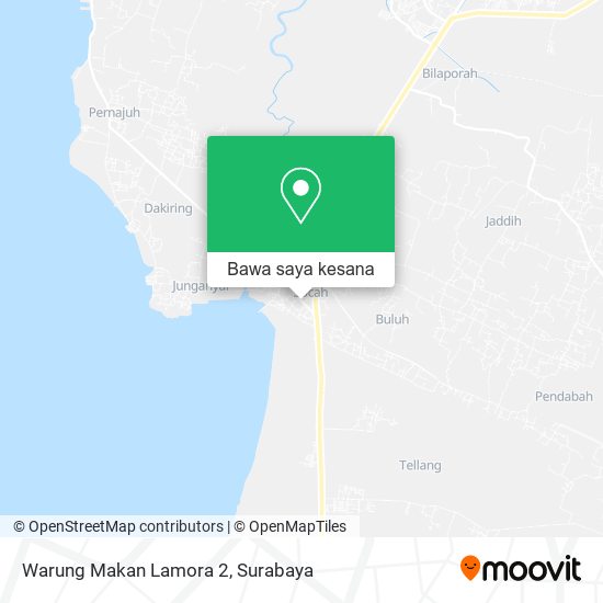 Peta Warung Makan Lamora 2