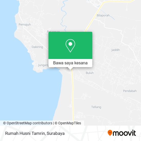 Peta Rumah Husni Tamrin