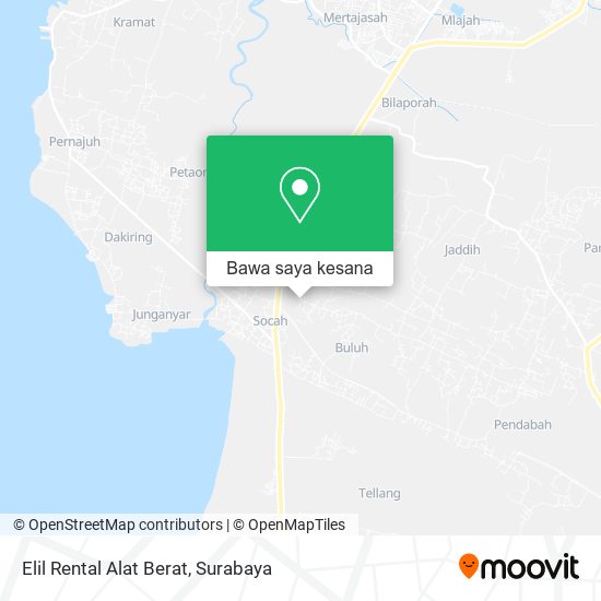 Peta Elil Rental Alat Berat