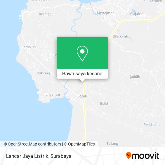 Peta Lancar Jaya Listrik