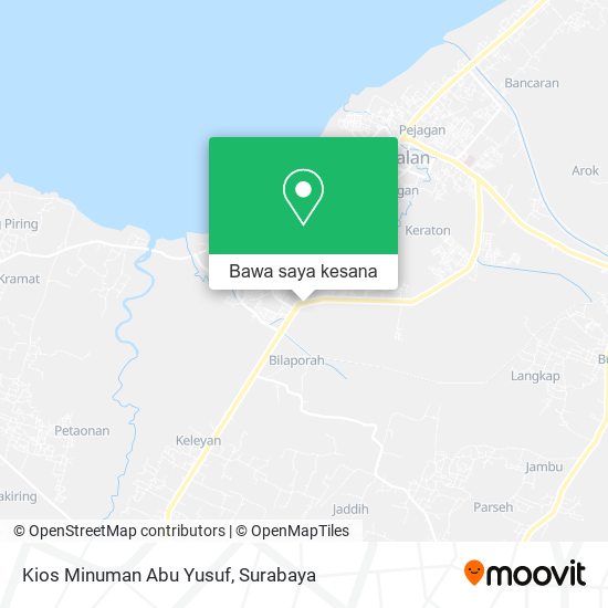 Peta Kios Minuman Abu Yusuf