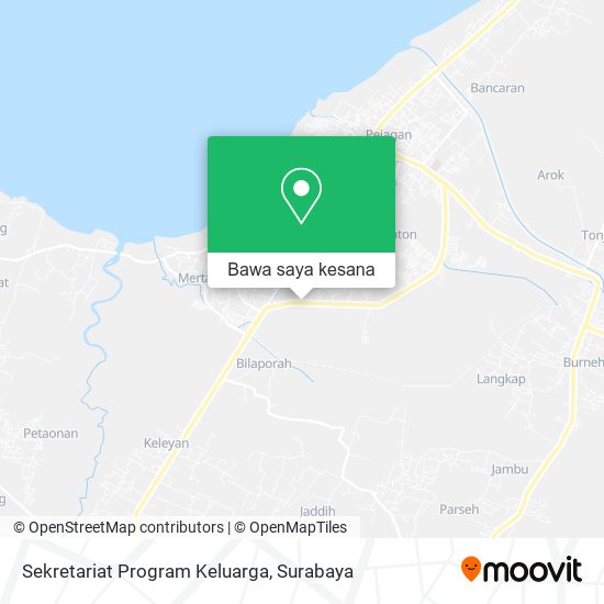 Peta Sekretariat Program Keluarga