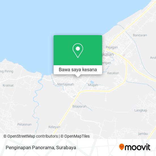 Peta Penginapan Panorama