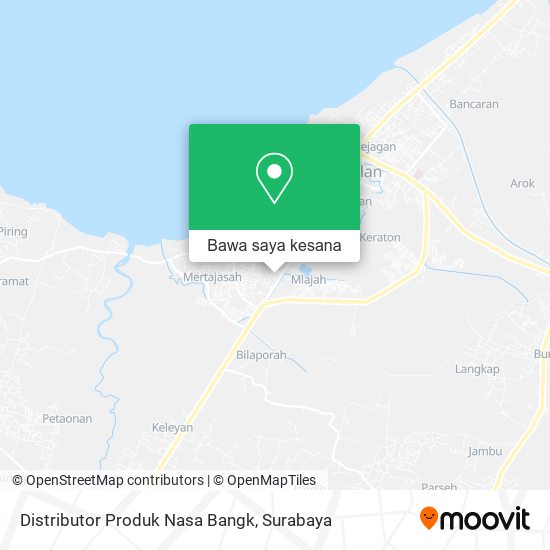 Peta Distributor Produk Nasa Bangk