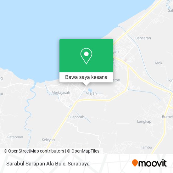 Peta Sarabul Sarapan Ala Bule