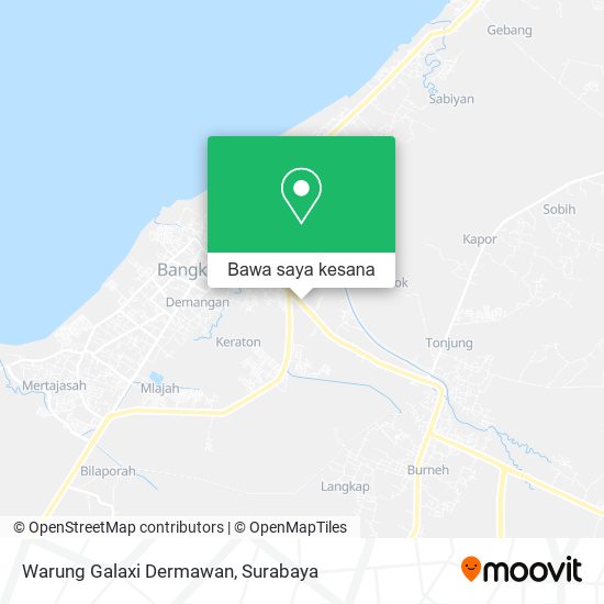 Peta Warung Galaxi Dermawan