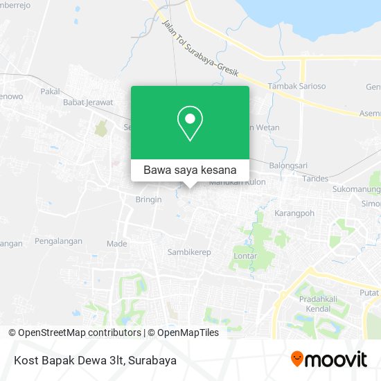 Peta Kost Bapak Dewa 3lt