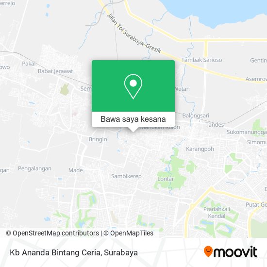 Peta Kb Ananda Bintang Ceria