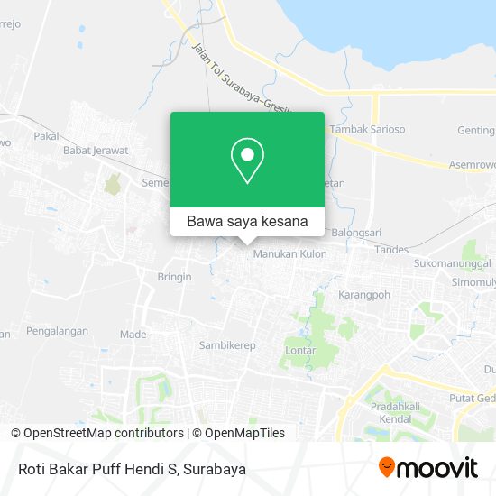 Peta Roti Bakar Puff Hendi S