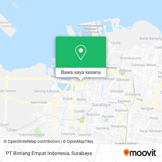 Peta PT Bintang Empat Indonesia
