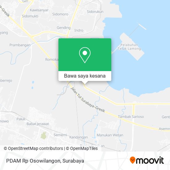 Peta PDAM Rp Osowilangon