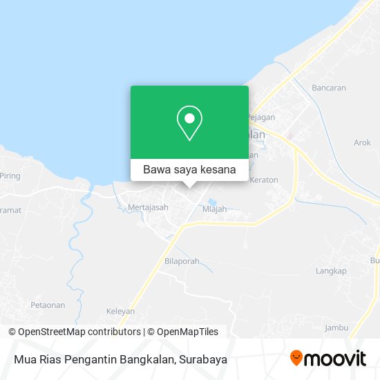 Peta Mua Rias Pengantin Bangkalan