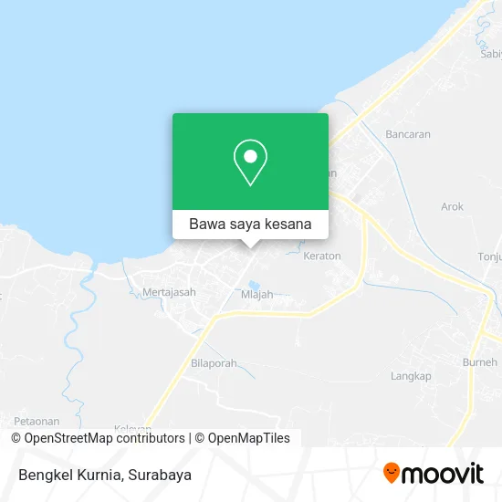 Peta Bengkel Kurnia