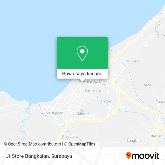 Peta Jf Store Bangkalan