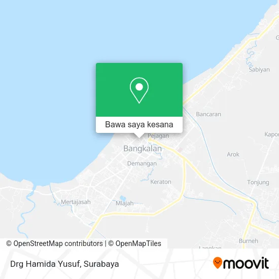 Peta Drg Hamida Yusuf