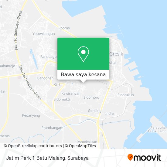Peta Jatim Park 1 Batu Malang