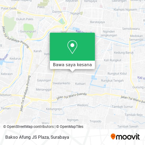 Peta Bakso Afung JS Plaza