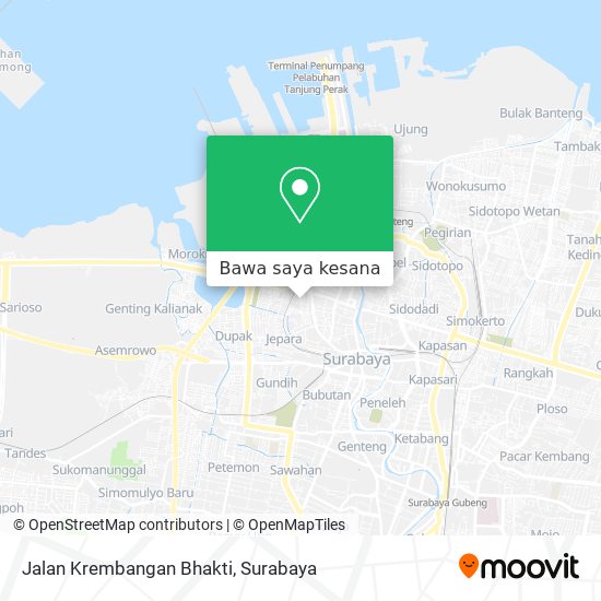 Peta Jalan Krembangan Bhakti