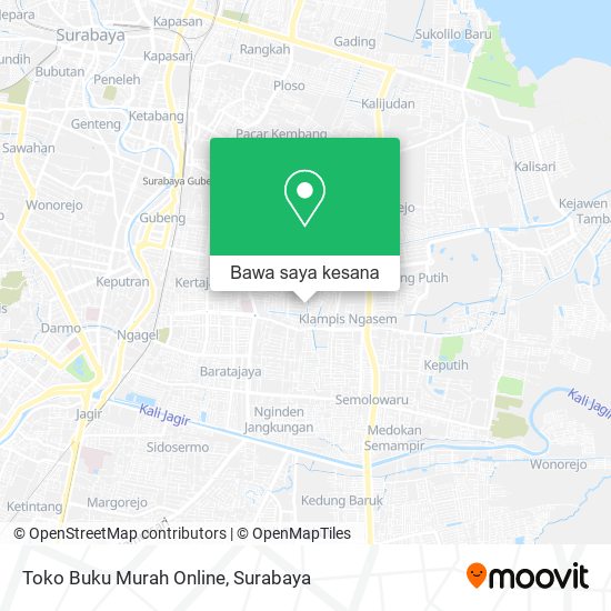 Peta Toko Buku Murah Online