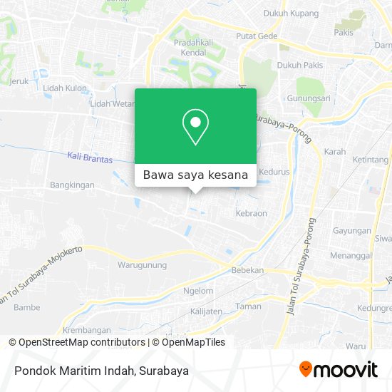 Peta Pondok Maritim Indah