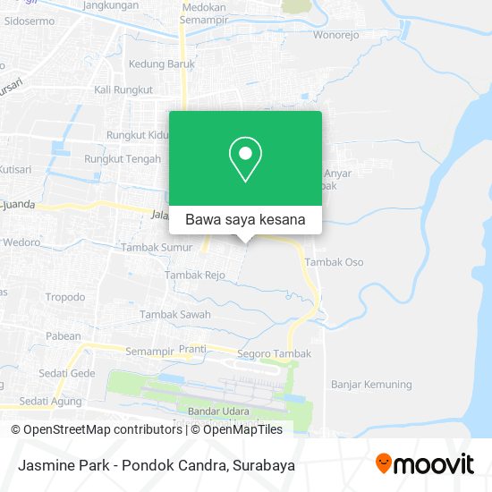 Peta Jasmine Park - Pondok Candra