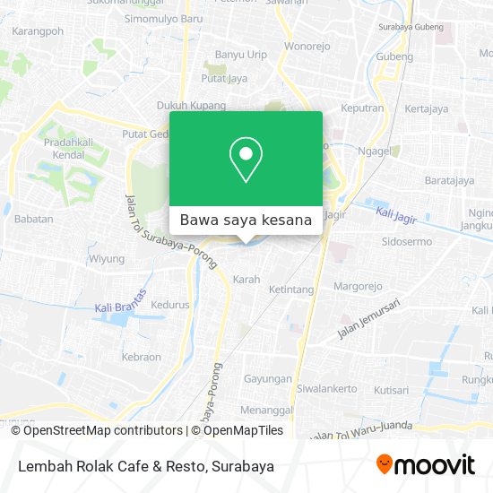 Peta Lembah Rolak Cafe & Resto