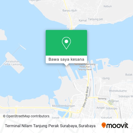 Peta Terminal Nilam Tanjung Perak Surabaya