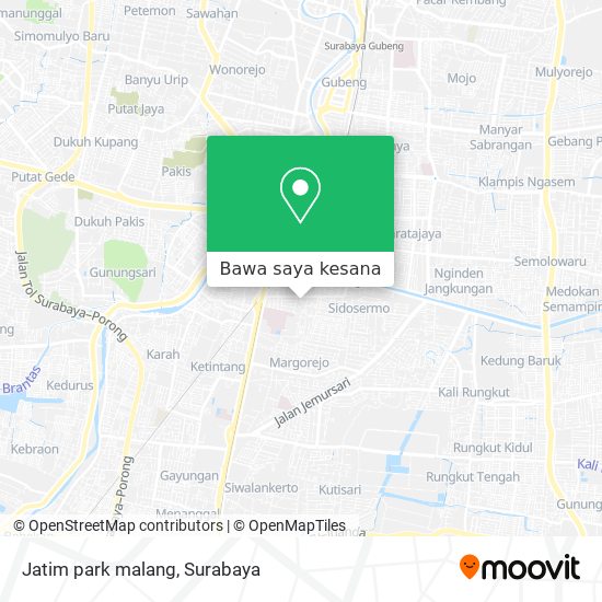 Peta Jatim park malang