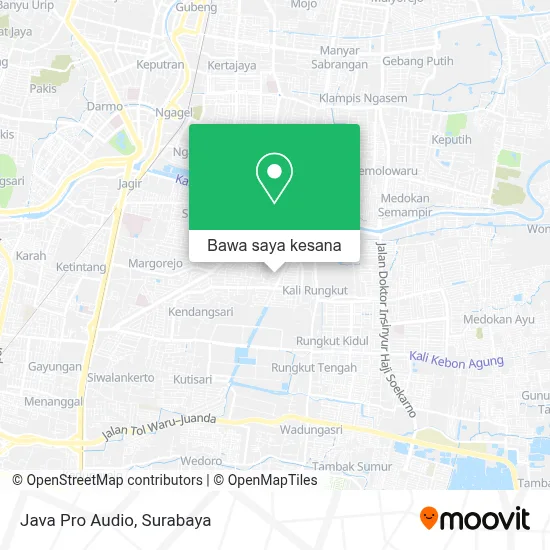 Peta Java Pro Audio