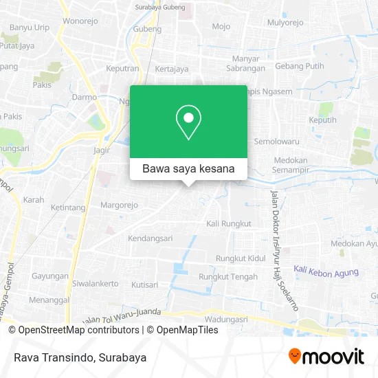 Peta Rava Transindo