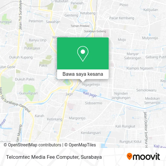Peta Telcomtec Media Fee Computer
