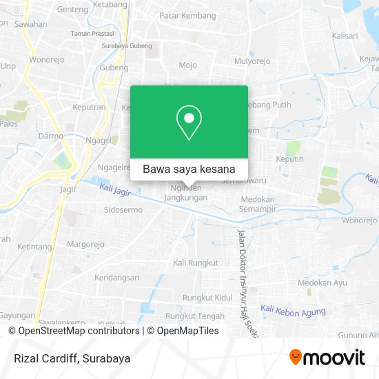 Peta Rizal Cardiff