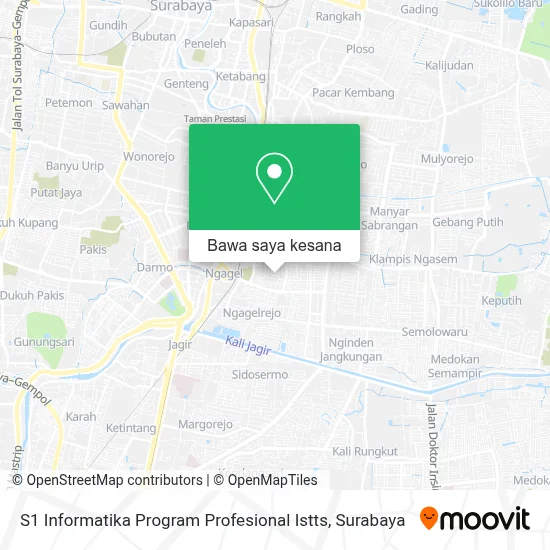 Peta S1 Informatika Program Profesional Istts