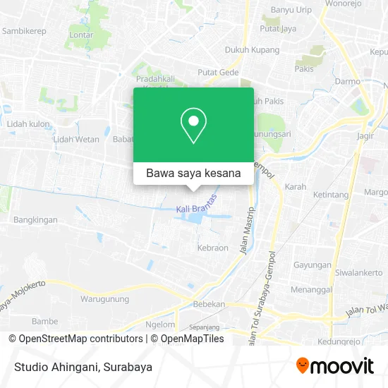 Peta Studio Ahingani