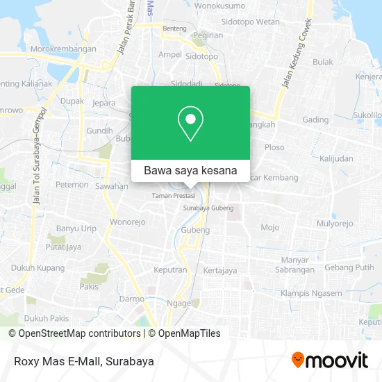 Peta Roxy Mas E-Mall