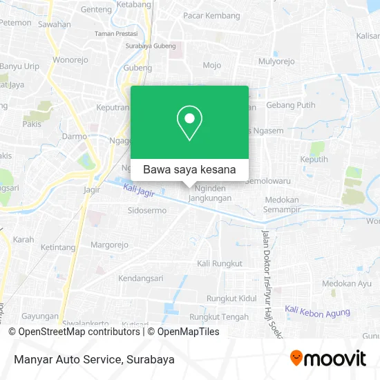 Peta Manyar Auto Service