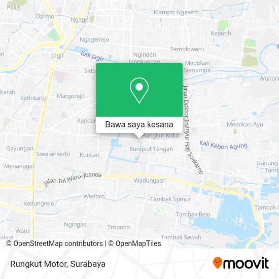 Peta Rungkut Motor