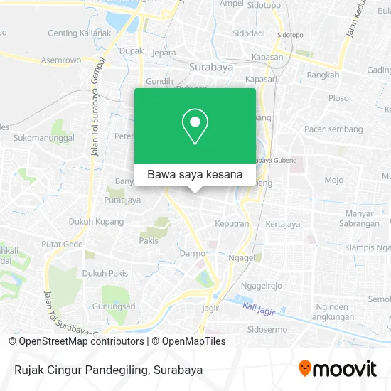 Peta Rujak Cingur Pandegiling