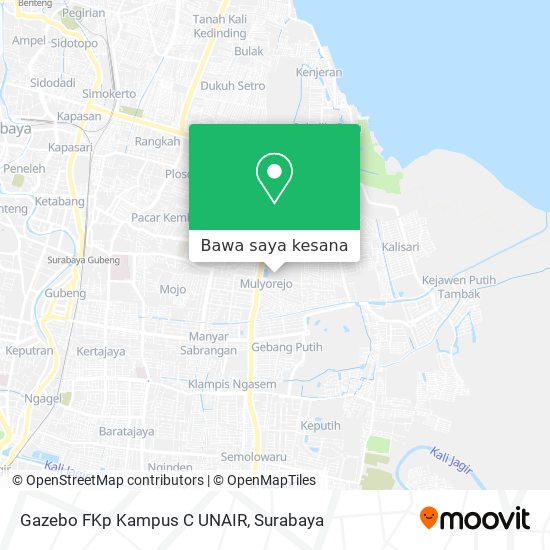 Peta Gazebo FKp Kampus C UNAIR