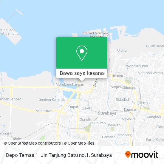 Peta Depo Temas 1. Jln.Tanjung Batu no.1