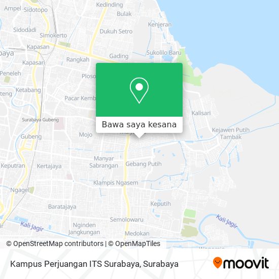 Peta Kampus Perjuangan ITS Surabaya
