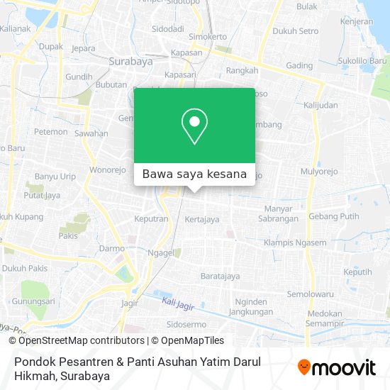 Peta Pondok Pesantren & Panti Asuhan Yatim Darul Hikmah